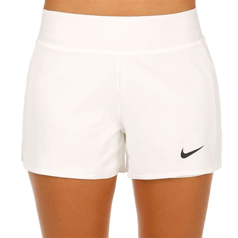 spare 30 nike court flex pure shorts damen schwarz weiß